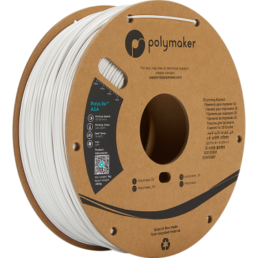 Polymaker PolyLite ASA - White - 1.75mm - 1kg